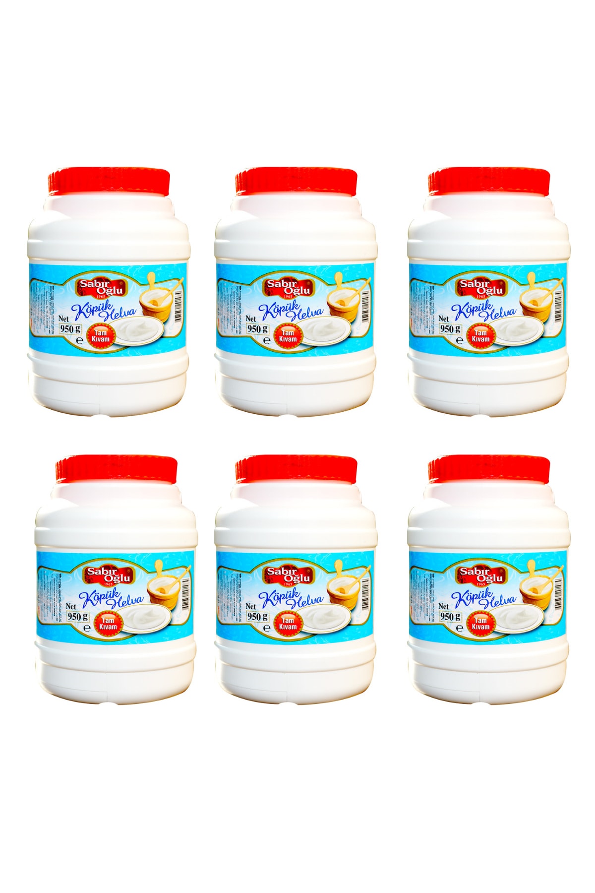 Katkısız Köpük Helva - 950 gr (6 Adet)