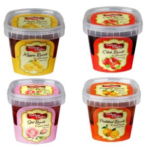 800 Gr Reçel Pls Kova Gül-çilek-portakal-kayısı