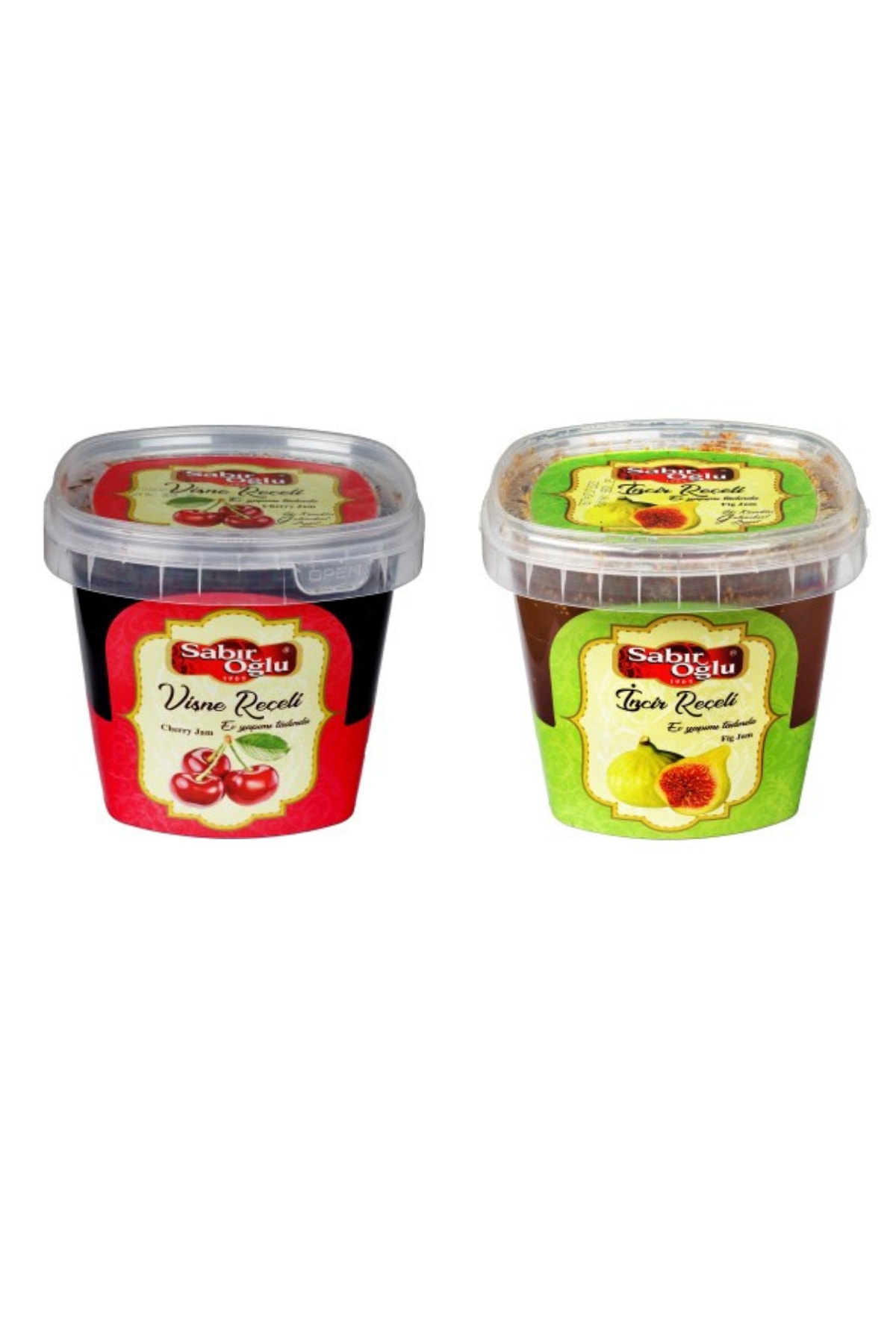 800 Gr Reçel Pls Kova Vişne Ve Incir